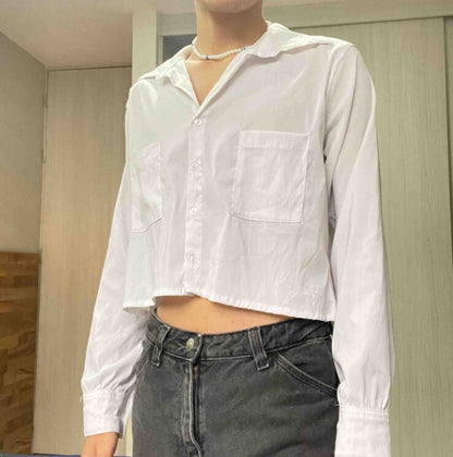 Camisa  corta de manga larga J25SS09