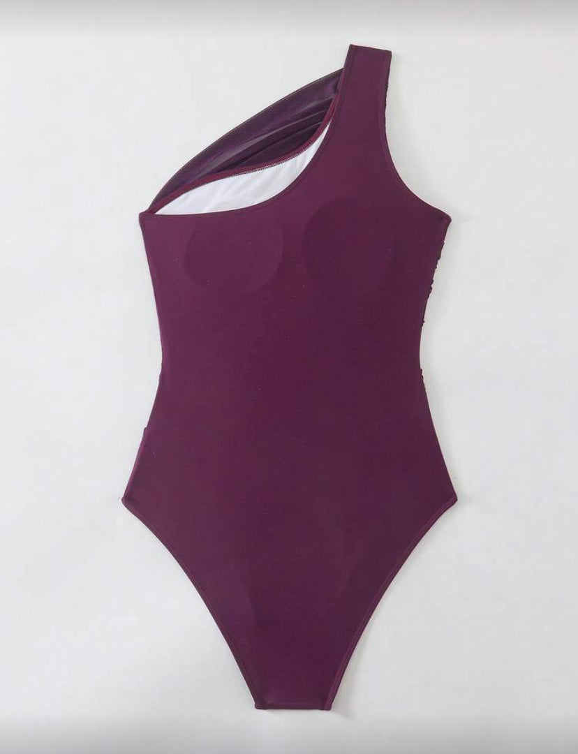 Traje de baño morado F26XX07 💗