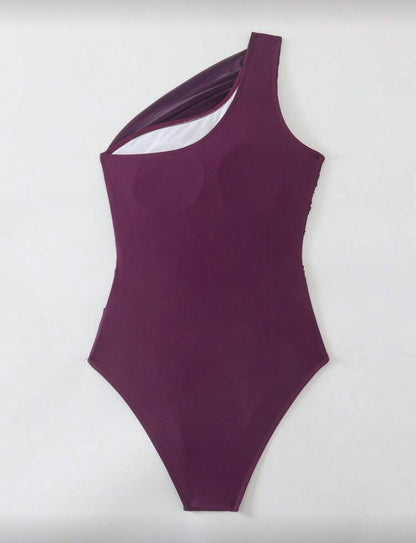 Traje de baño morado F26XX07 💗
