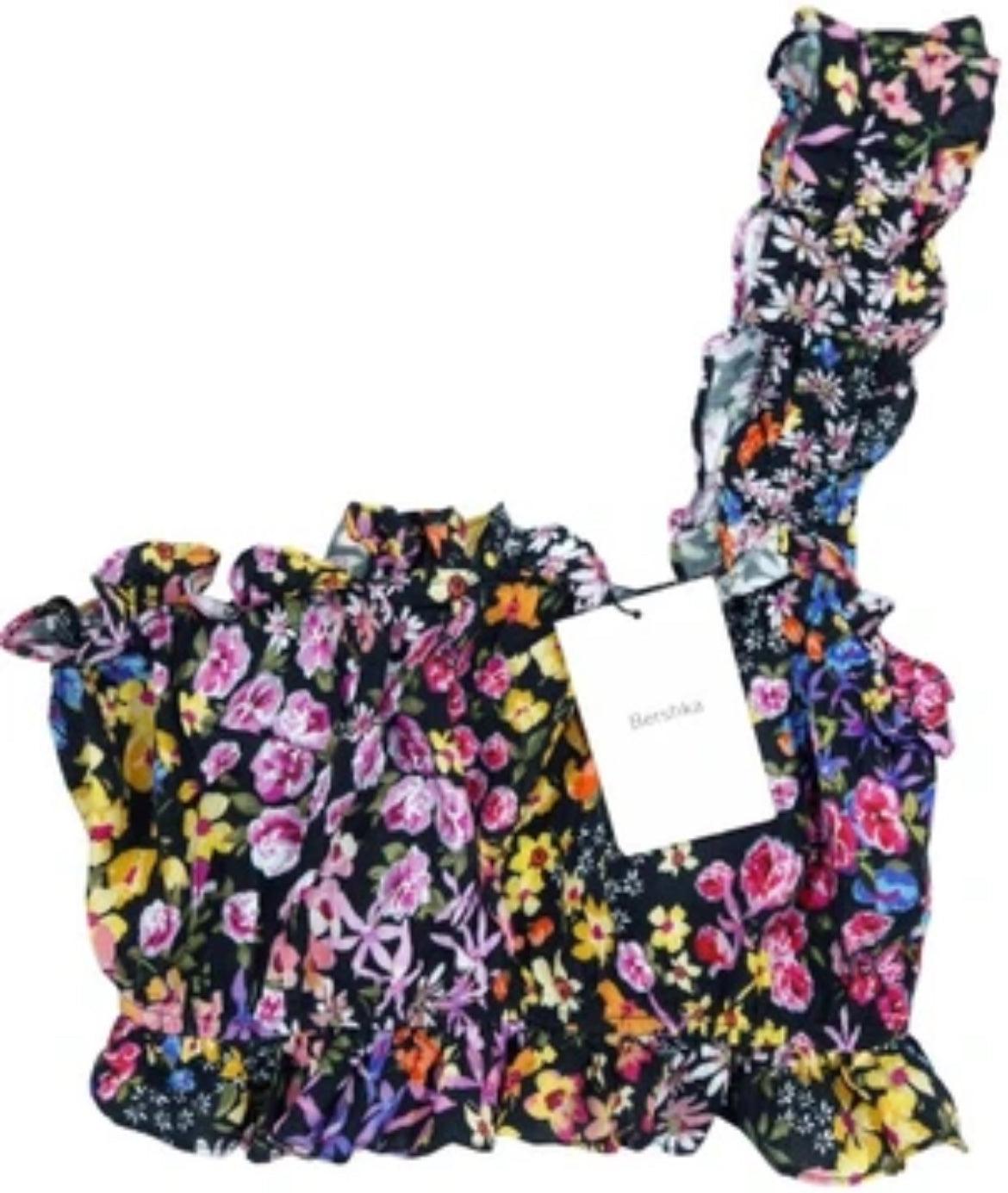 Top  con estampado de flores J25RU05