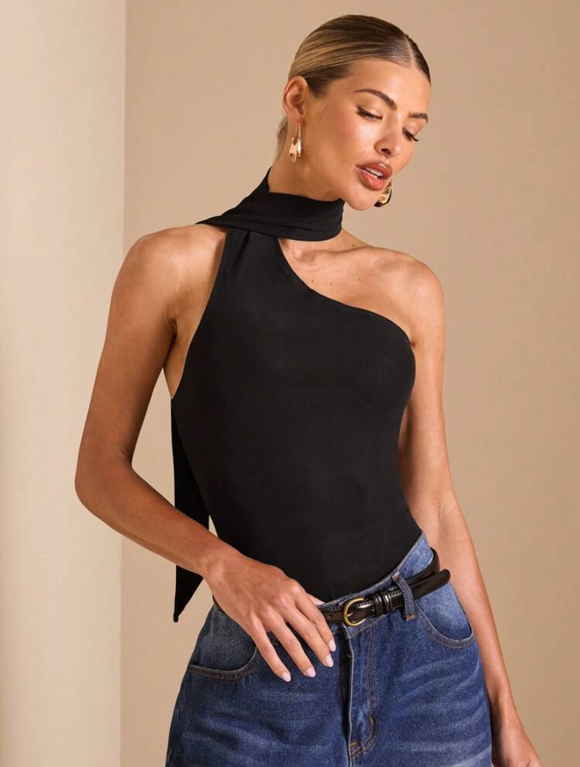 BODY CON LAZO ASIMETRICO JL26AB01