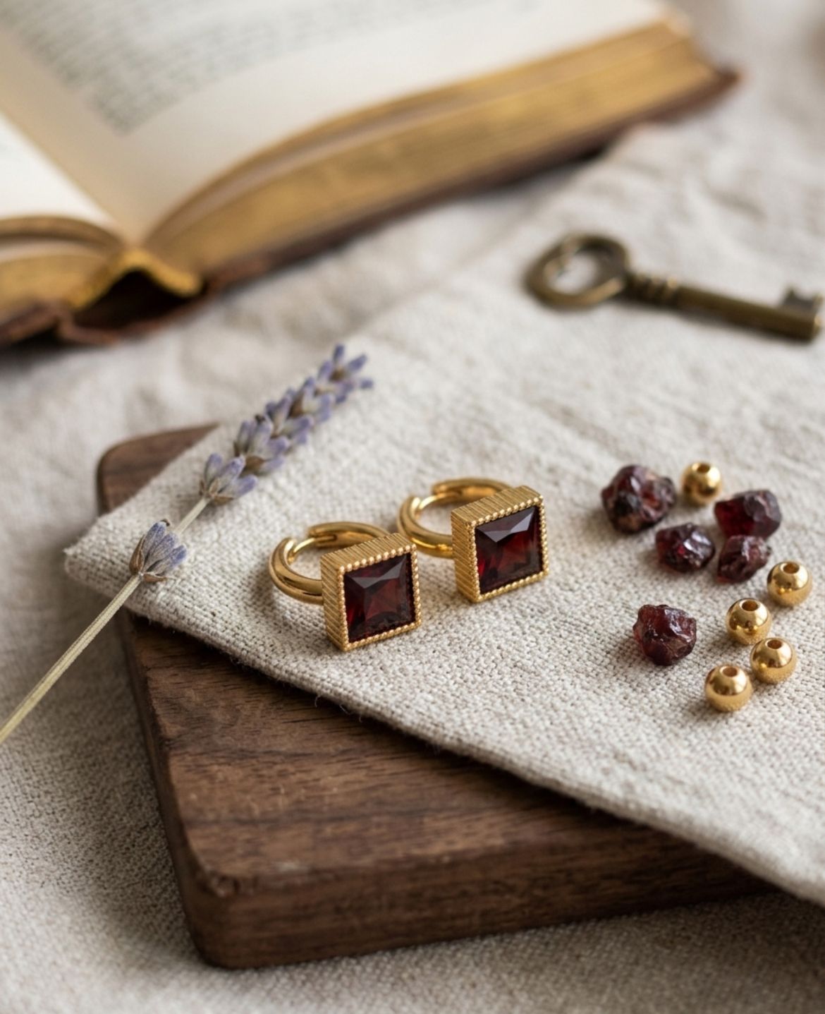 PENDIENTES AURORA DE GEMA