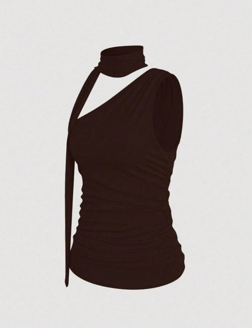 CAMISETA DE TIRANTES CON DISEÑO ELEGANTE A26BB01
