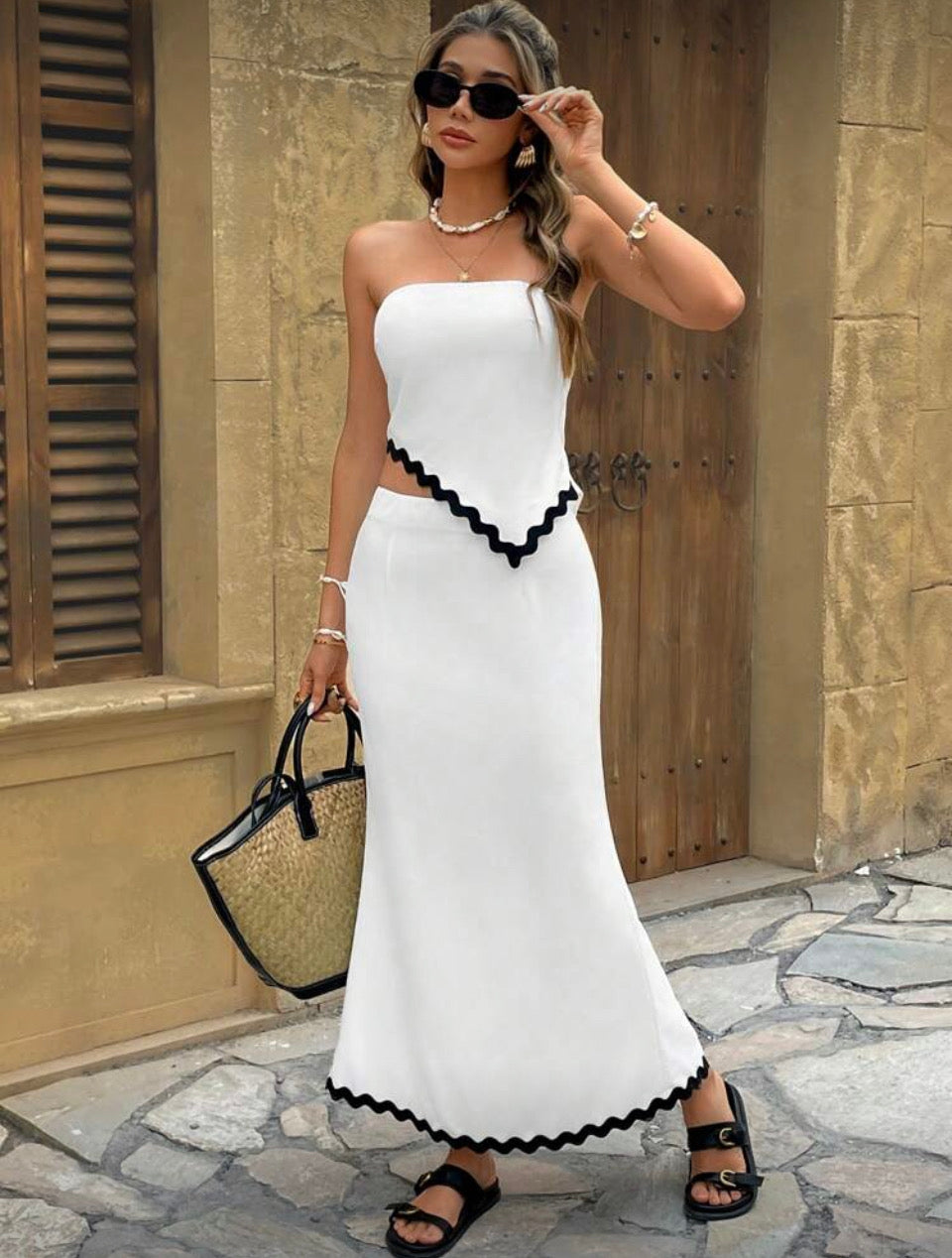 Conjunto Top White S25UZ09