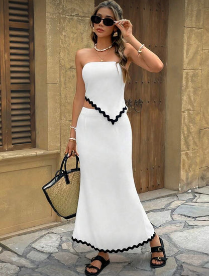 Conjunto Top White S25UZ09