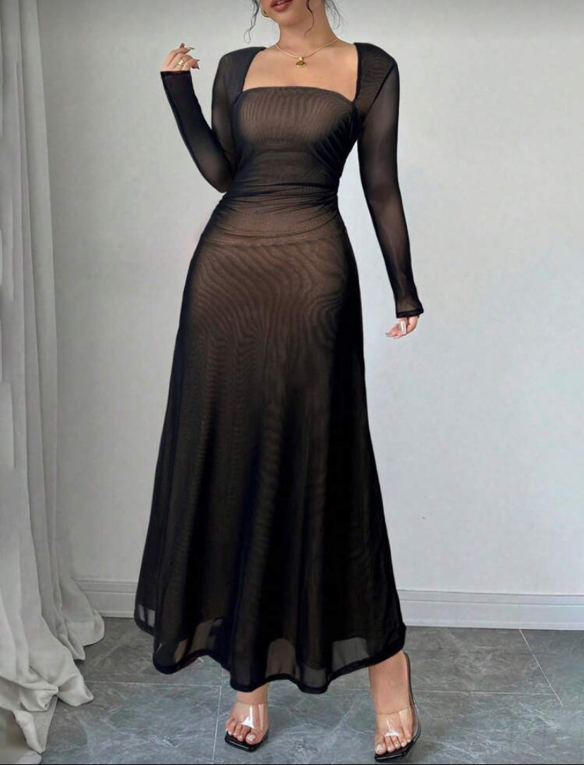 Vestido de manga larga S25VC07