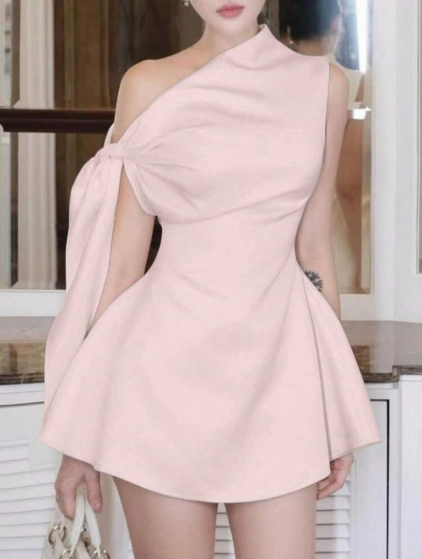 VESTIDO CON LAZO MY26AE04