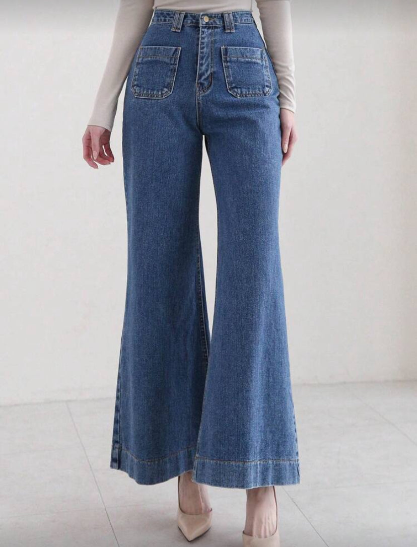Pantalón de piernas acampanadas O25VX03