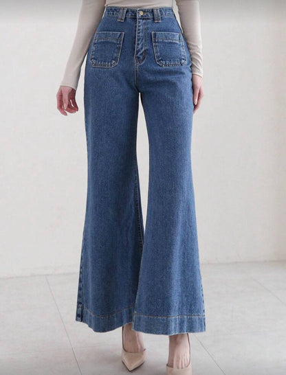 Pantalón de piernas acampanadas O25VX03