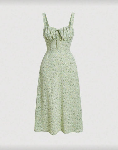 Vestido con estampado floral E26XÑ05