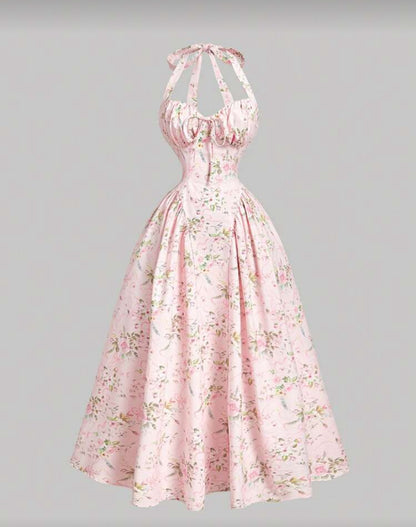 Vestido con lazo E26XÑ02