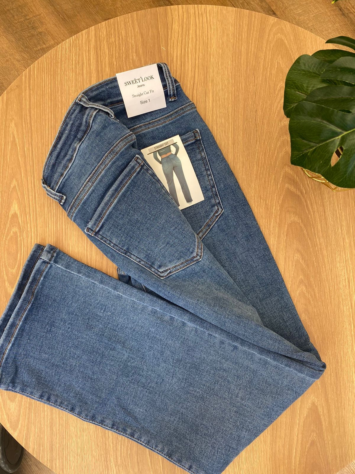Pantalón cielo de lona S25UT02
