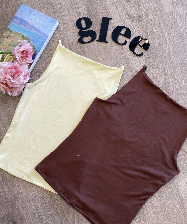 Tela de cielo blusa sin mangas J25QV04