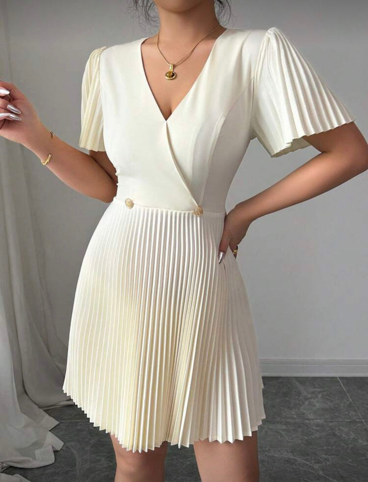 Vestido Melodía de Pliegues. S25VB02