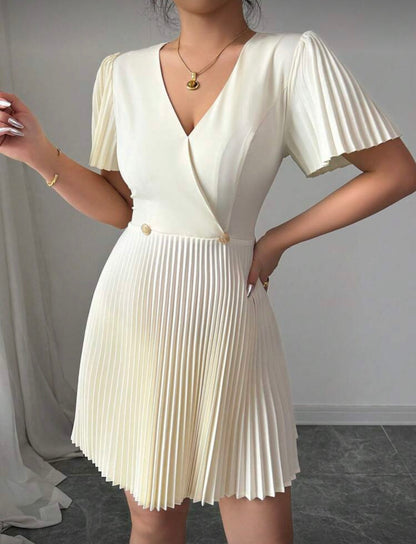 Vestido Melodía de Pliegues. S25VB02