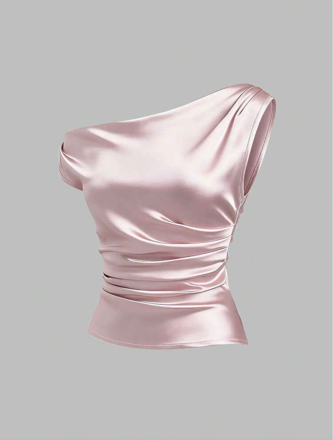 Blusa de satén