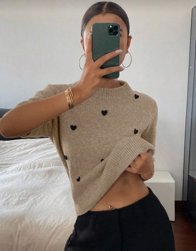 Blusa de manga corta E26XQ05