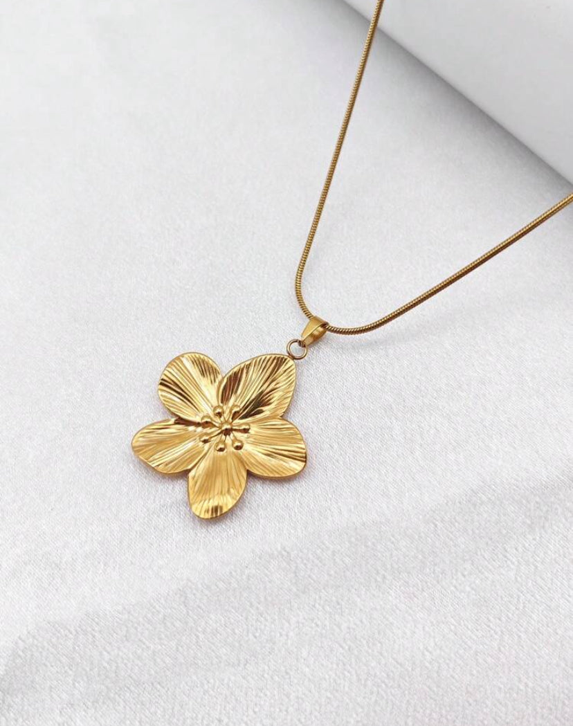 Collar aura floral  AG25TU05