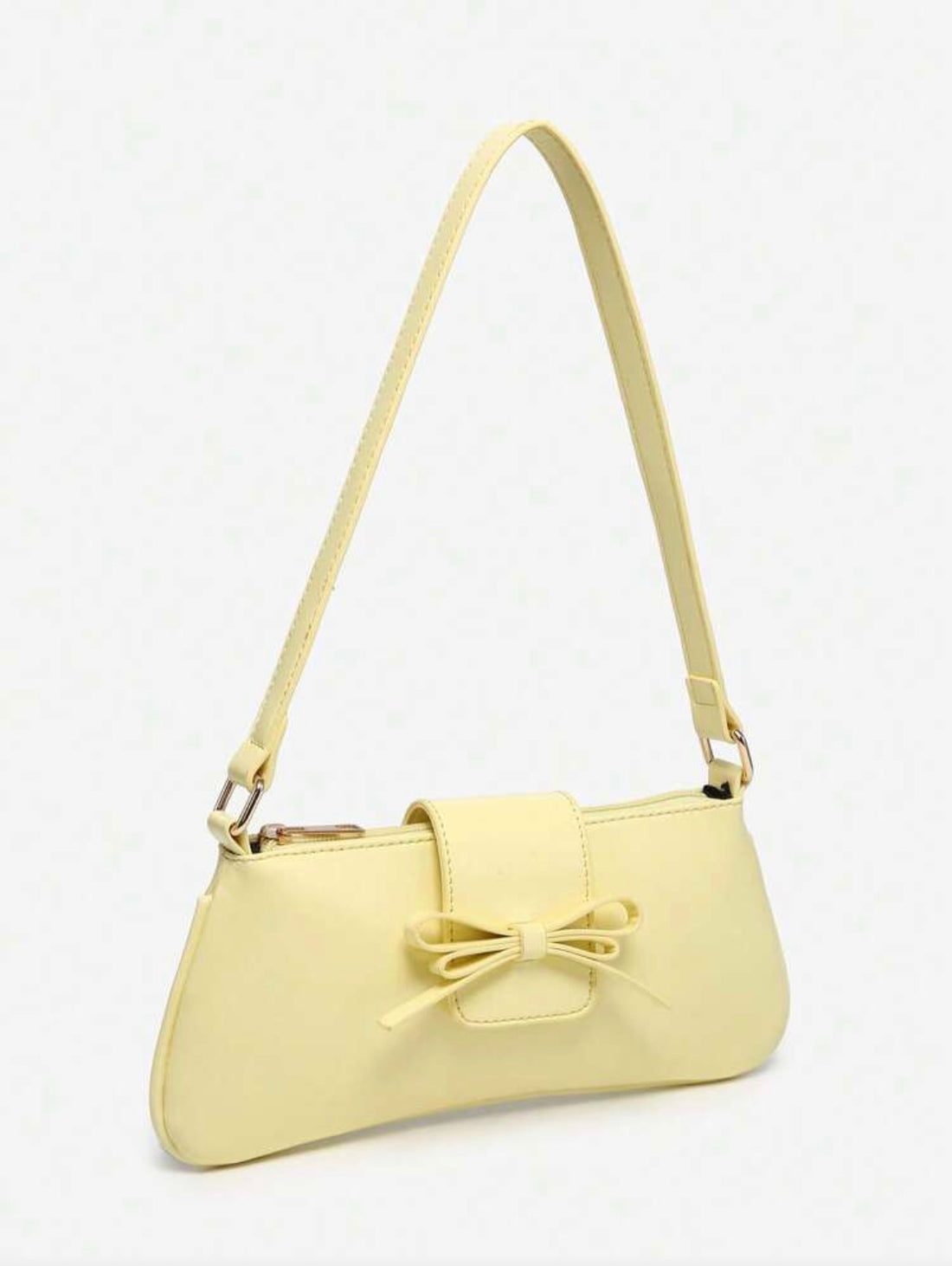 Bolso de mano amarillo