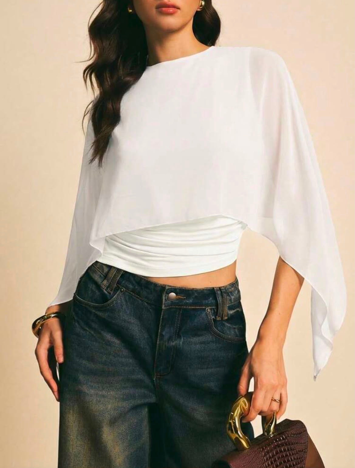 BLUSA CON CUELLO REDONDO JL26AE06