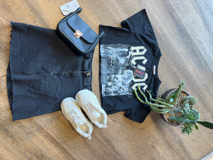 Camisa corta de manga larga J25SZ01