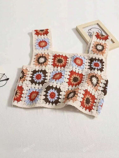 Top corto de verano Breeze floral M25ÑN01