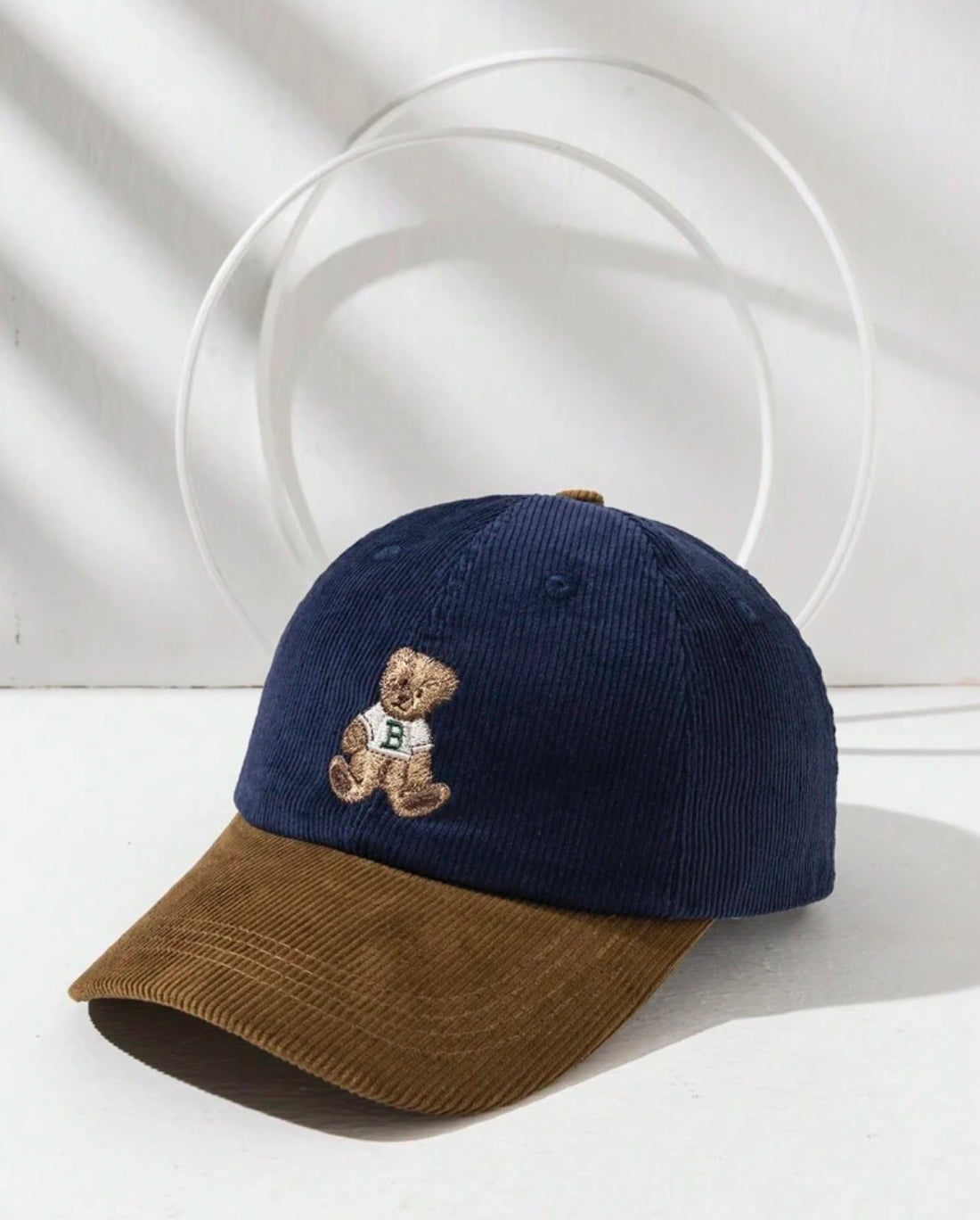 Oso teddy Gorra de Béisbol estilo retro F25NM04