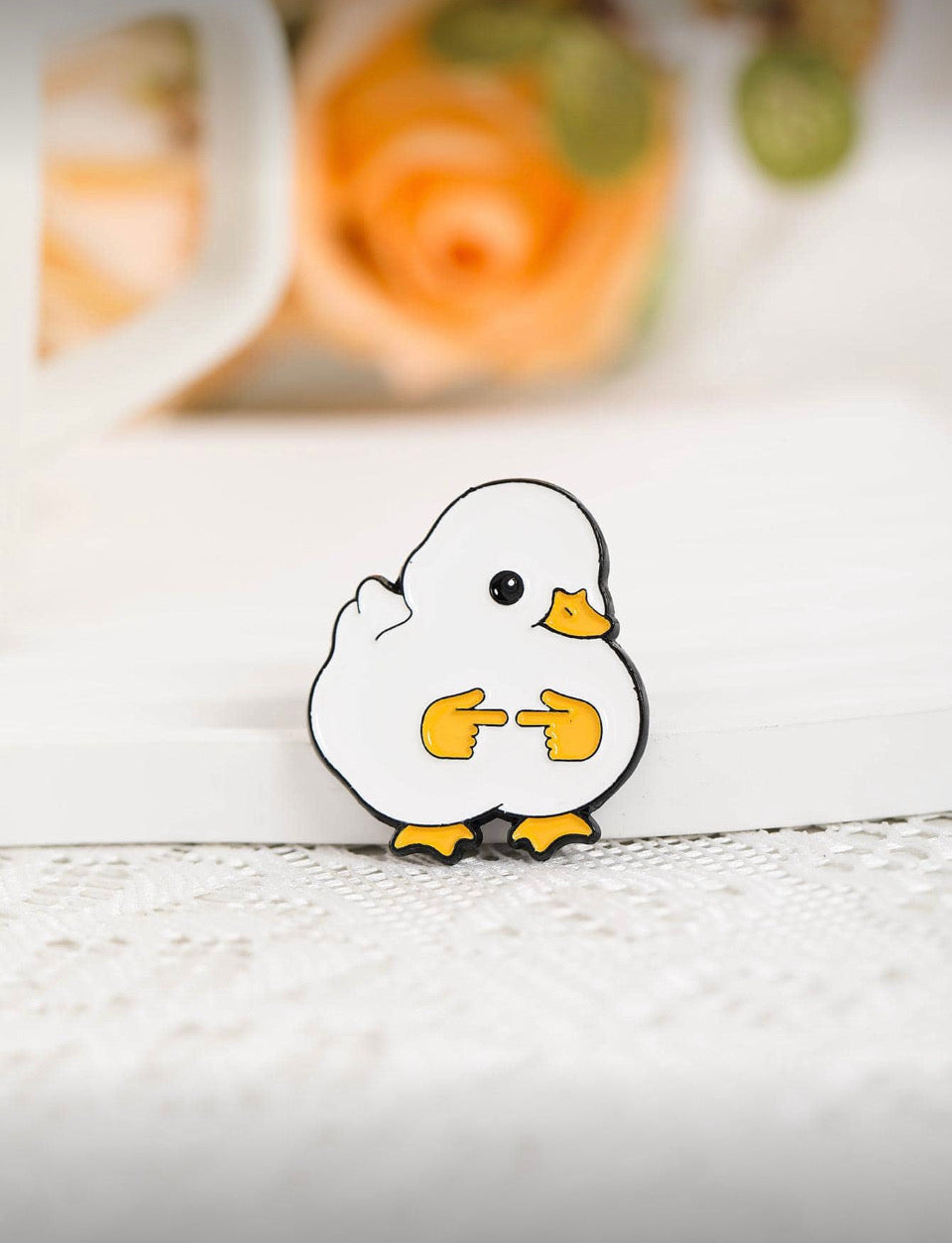 Broche con diseño de pato S25VH010