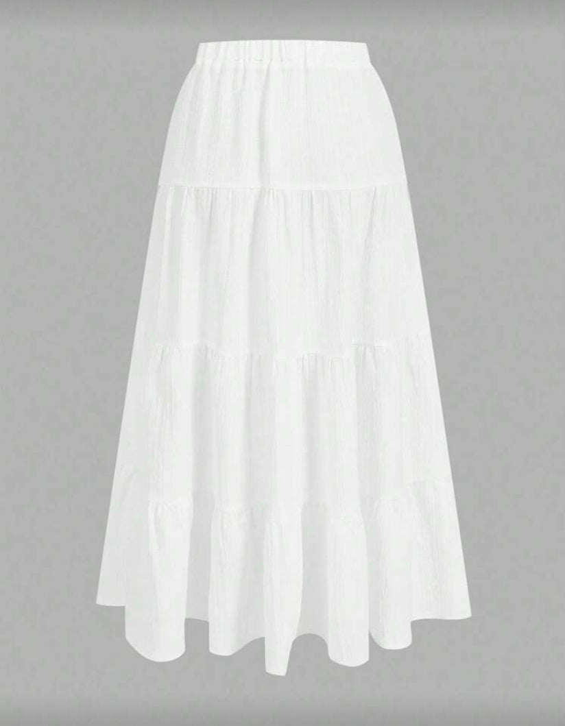 Falda informal de verano E26XL01