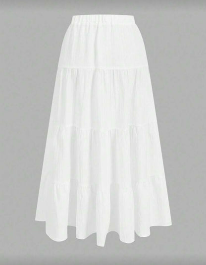 Falda informal de verano E26XL01
