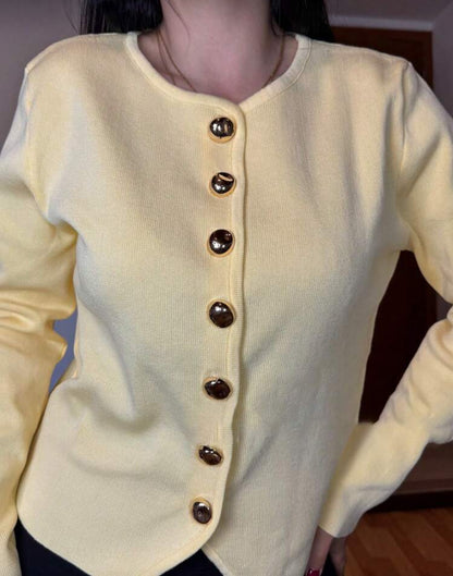 Suéter de punto con cuello redondo O25VW02