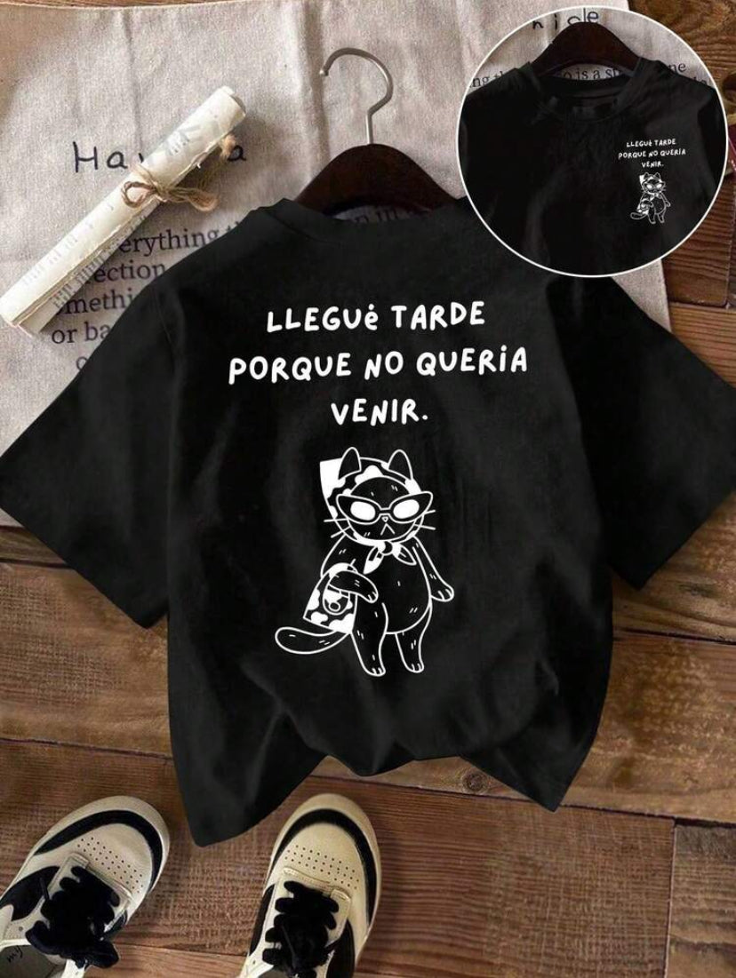 Camiseta corta Oversize J26AF02