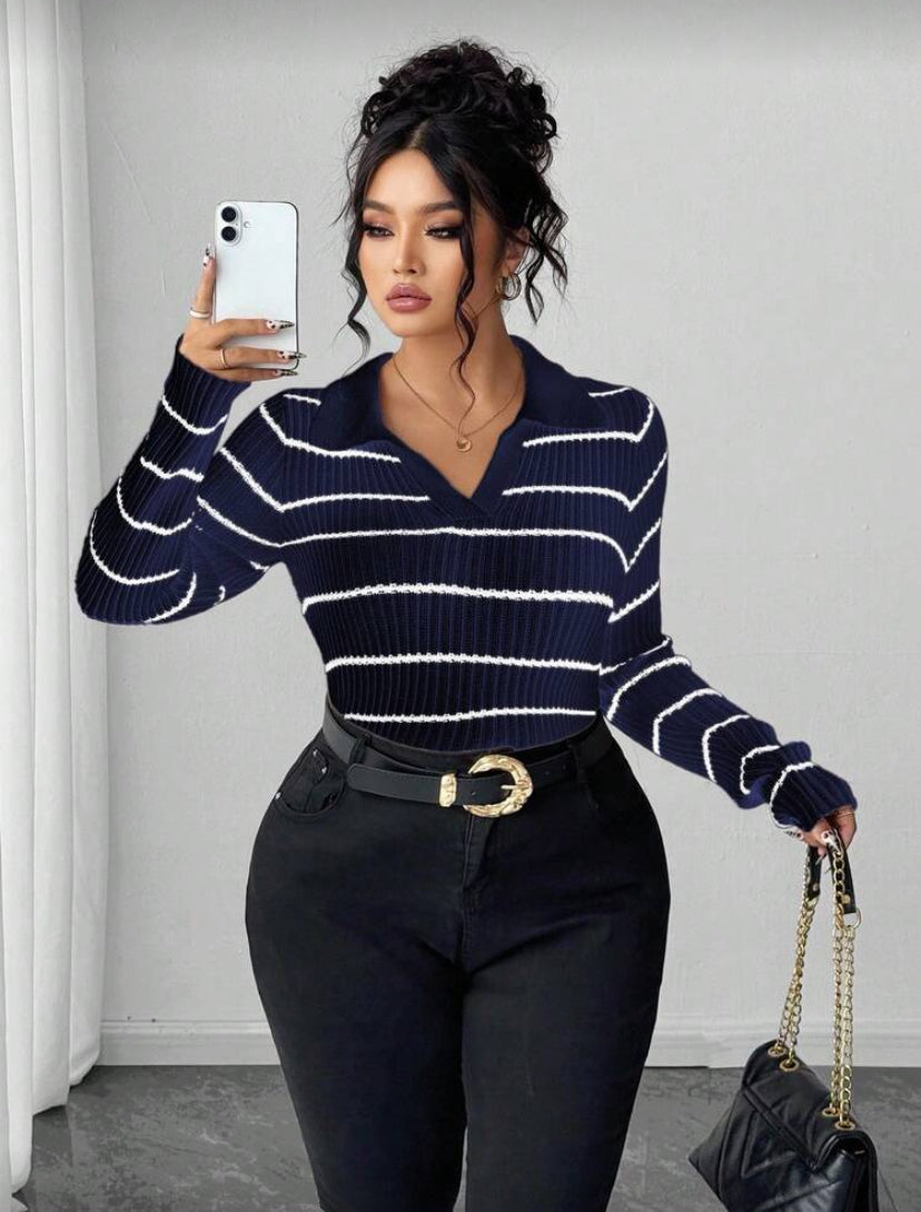 Suéter de cuello redondo E26XQ09