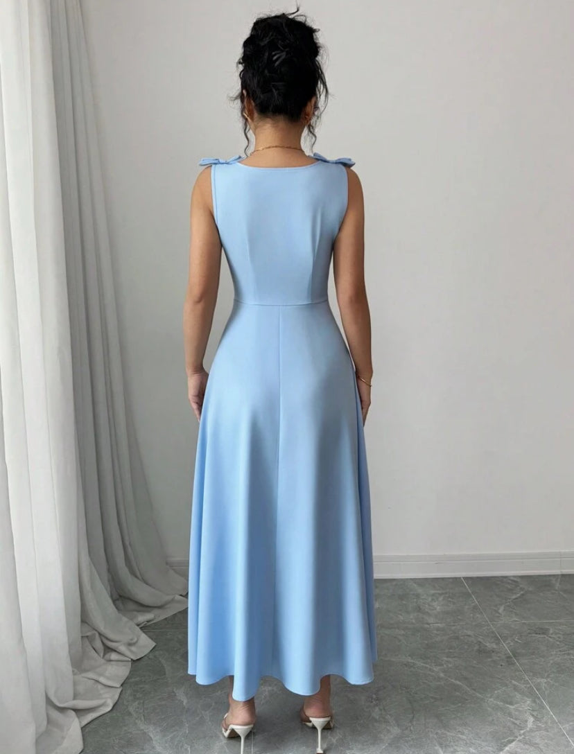 Vestido Melodía Celeste S25UP06