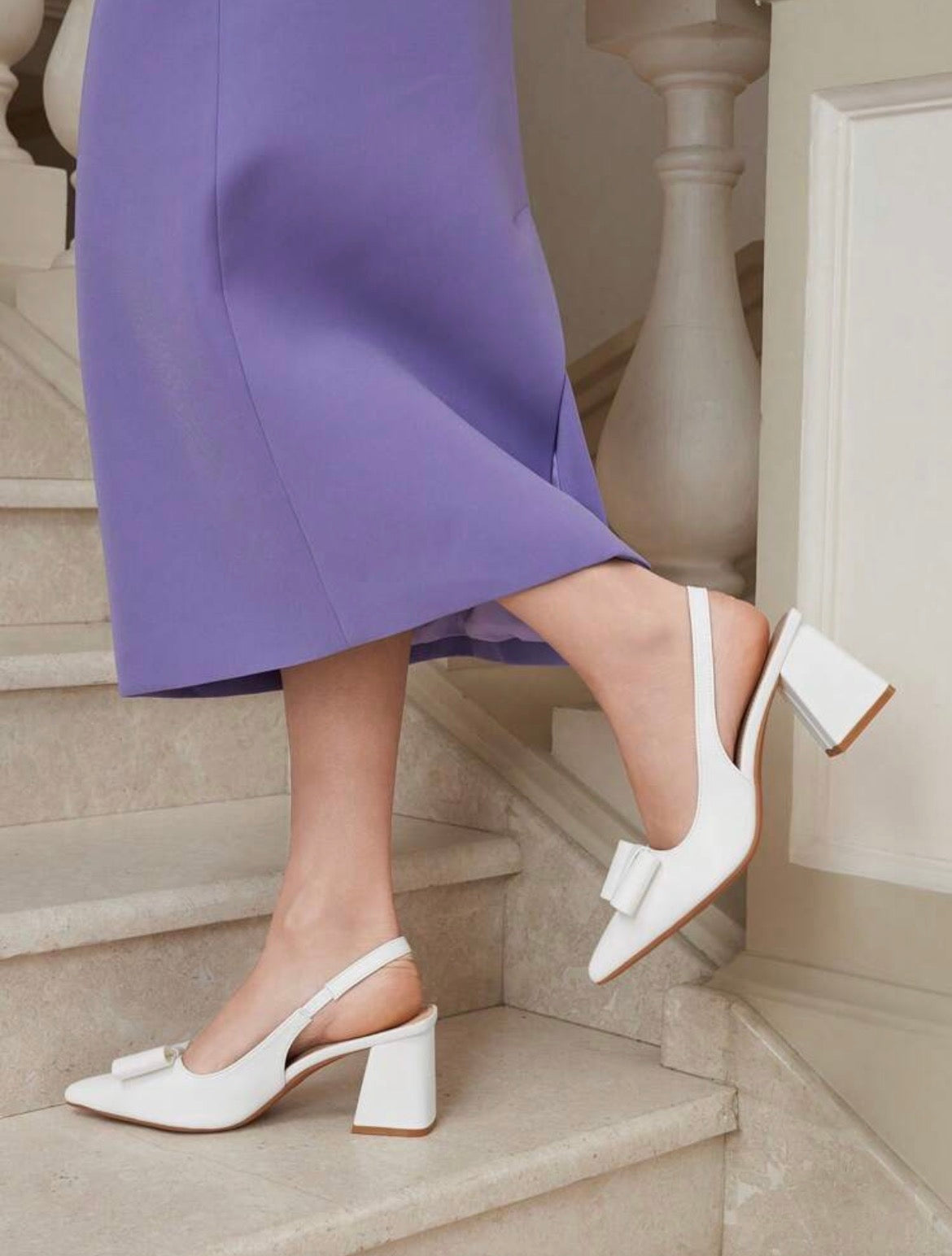 TACONES BLANCOS AG26AW05