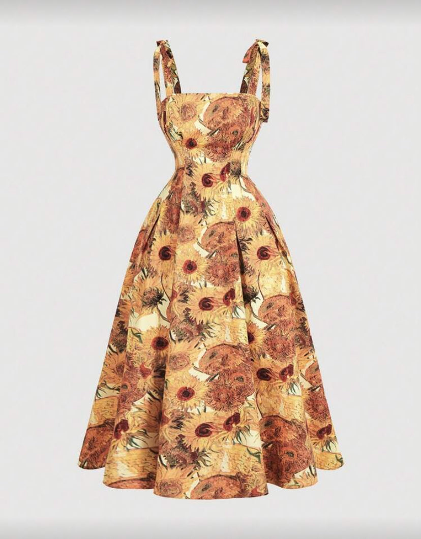 Vestido vintage de tirantes O25VX05