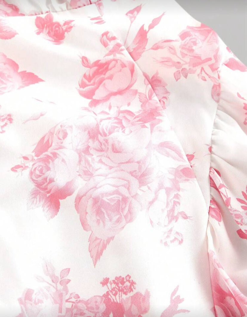 Vestido rosa amor E26XF01