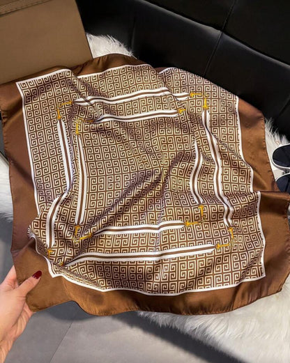 Pañuelo de seda sintética O25WC04