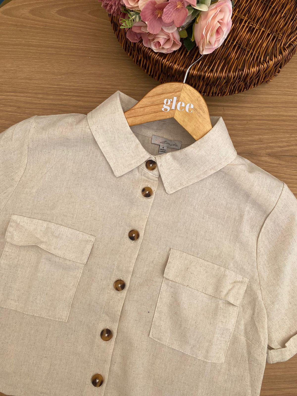 Blusa tipo militar S25UI08