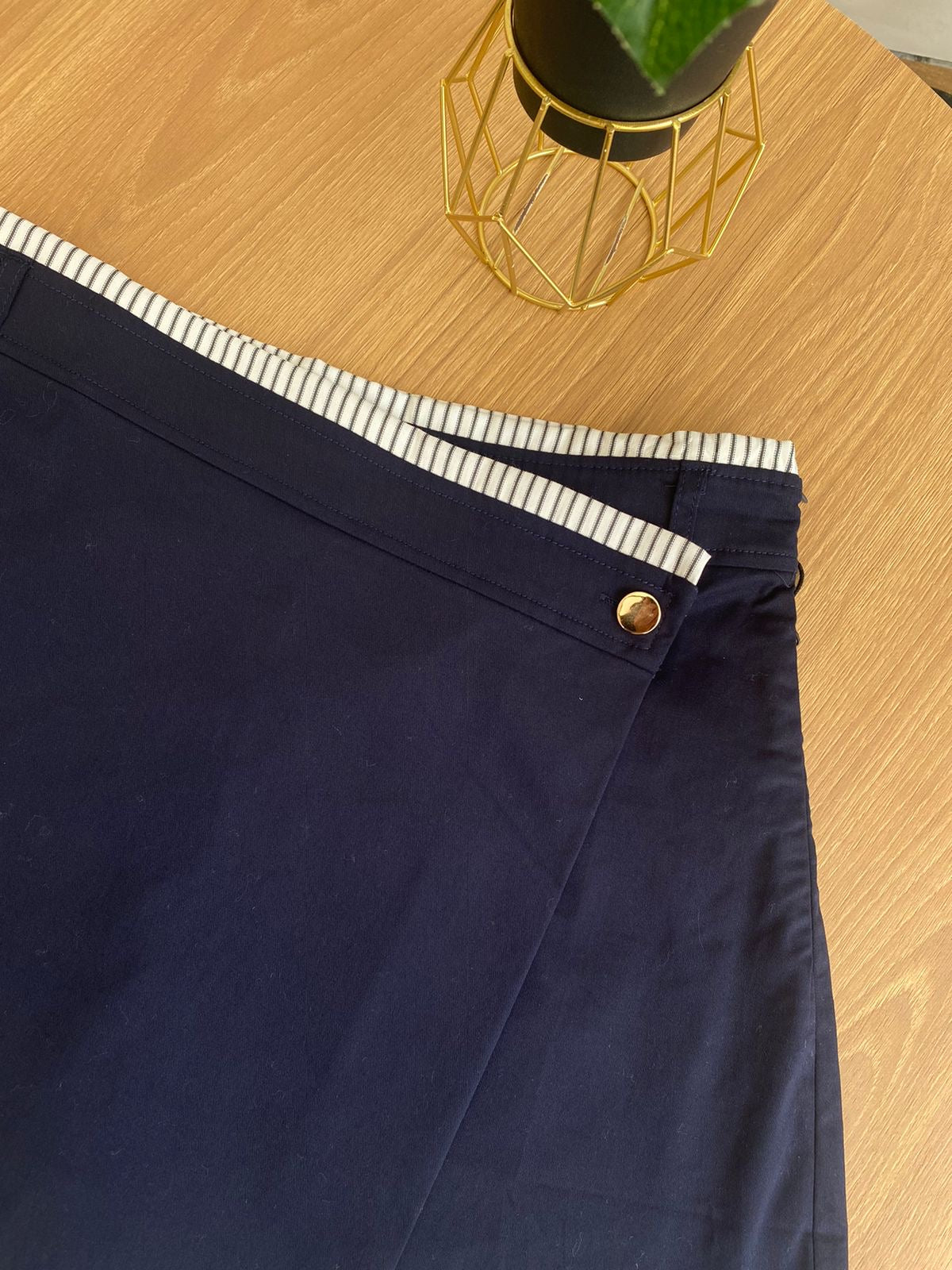 Short Azul rayado O25VK010