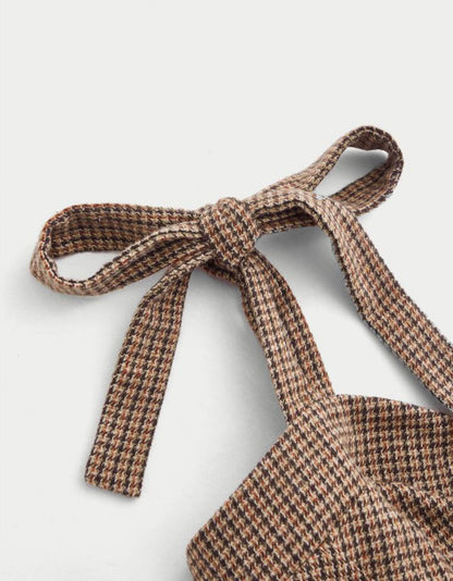 Susurro de Seda Vestido con Lazo en los hombros. J25SL03