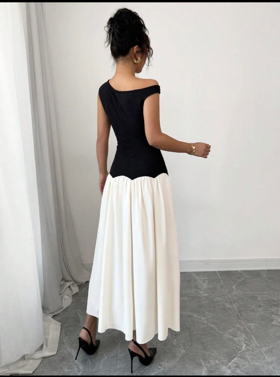 Vestido doble color S25UU05