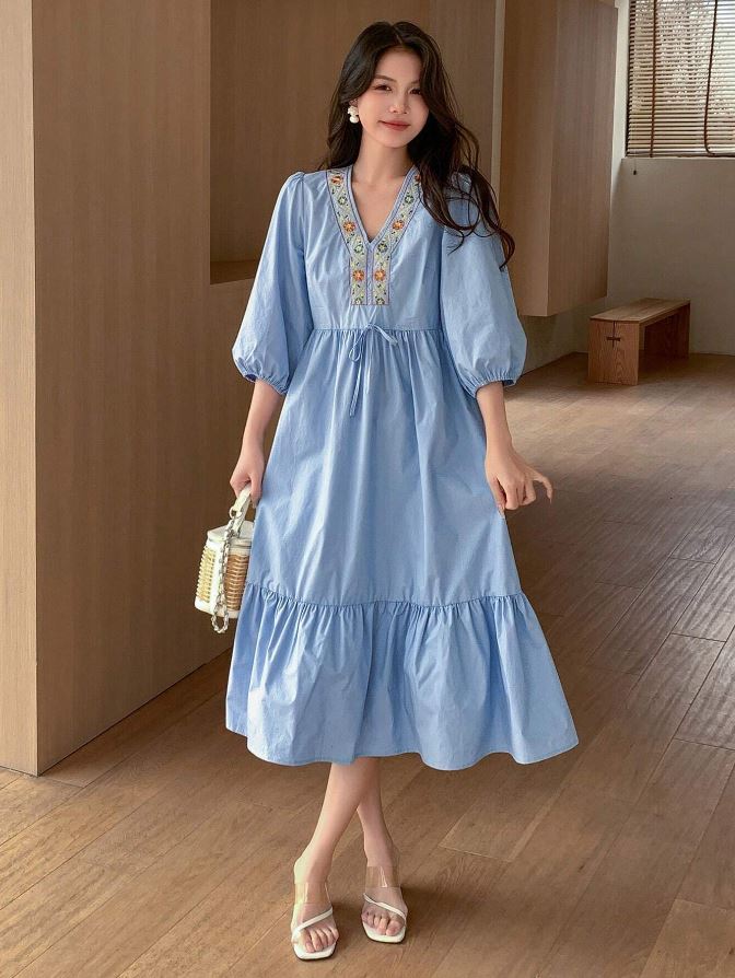 Vestido de vacaciones estilo bohemio HH01