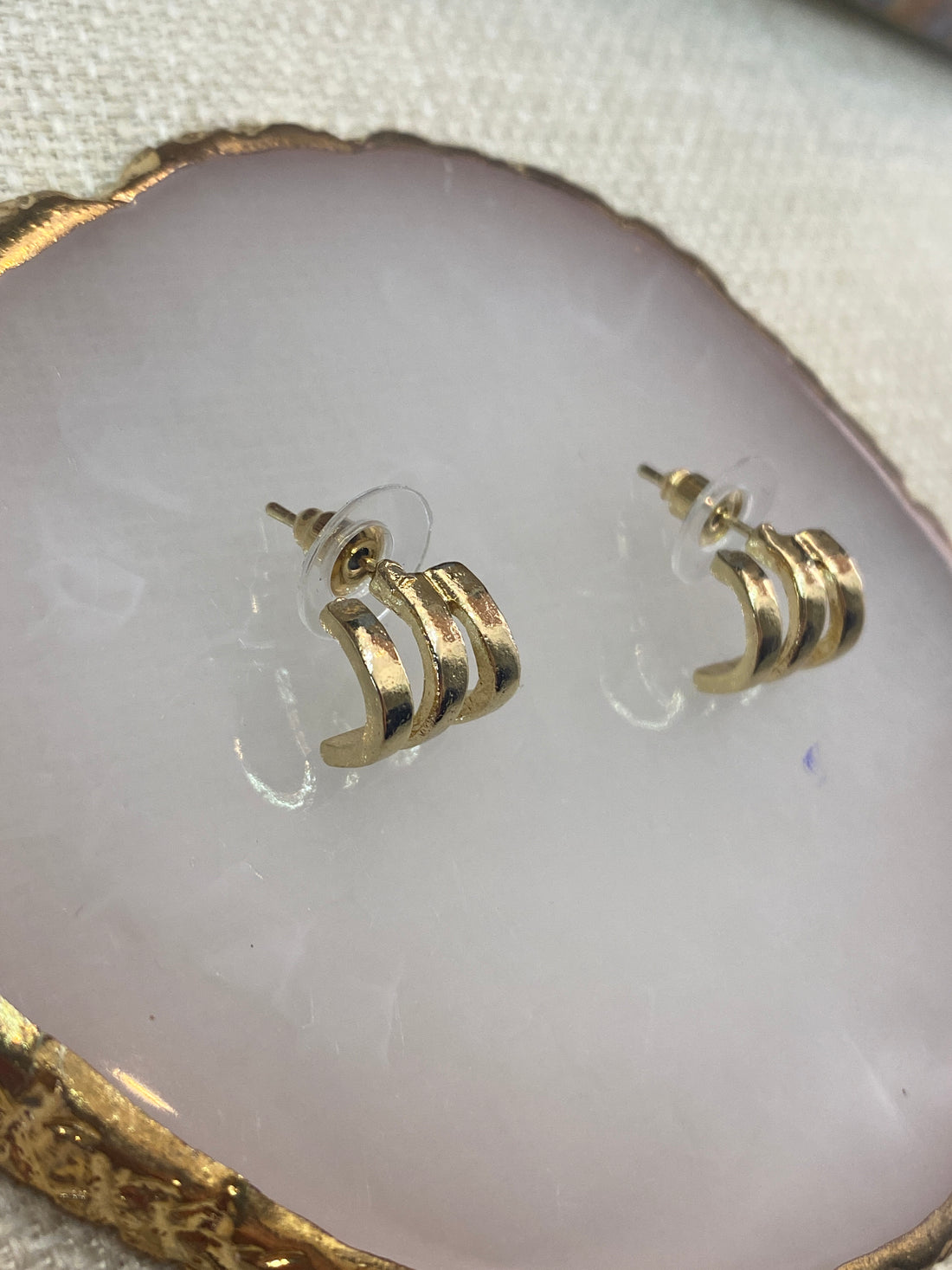 Pendientes Geométricos Sencillos y de Moda AZ. A25QJ01