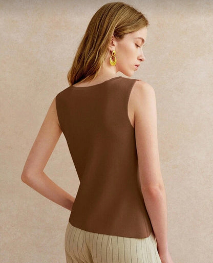 Cárdigan informal con botones N25WP07