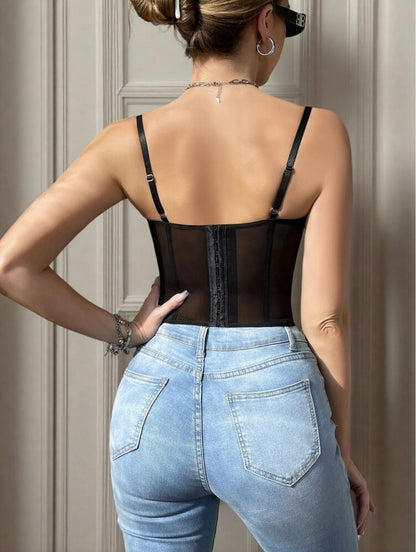 Blusa corset