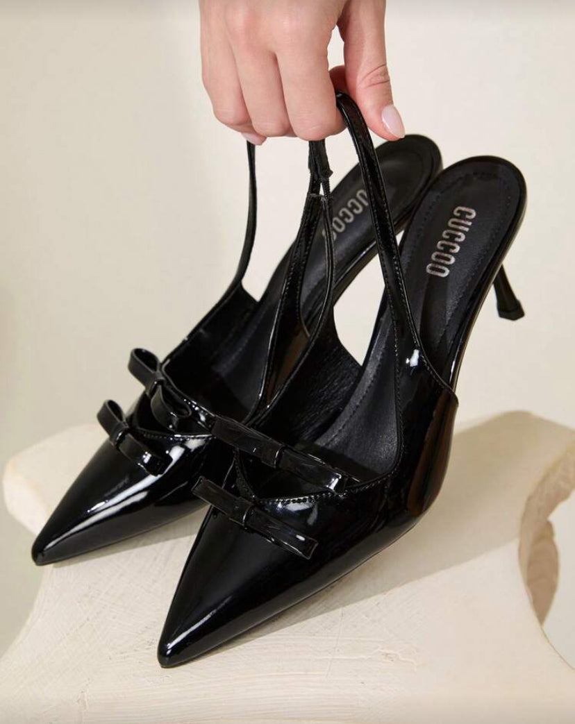 Tacones Lazo Noir O25WD05