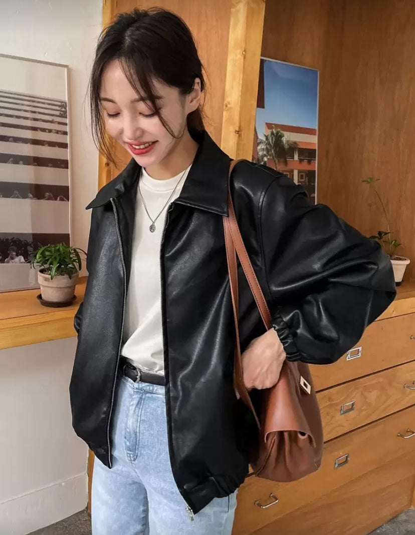 Chaqueta de piel de pu N25WU09