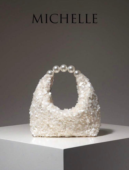 BOLSO PERLA BLANCA