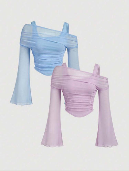 Blusa de tul